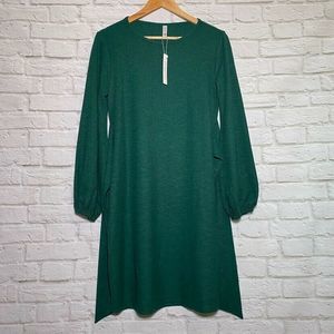 Lionstill Women's Dress Casual Tie Sweater Dress M